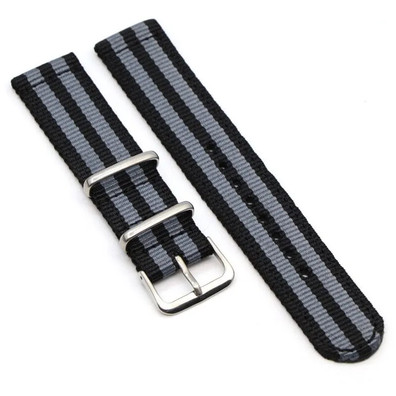 Nato Nylon Watch Straps Compatible with the Huawei Watch Fit