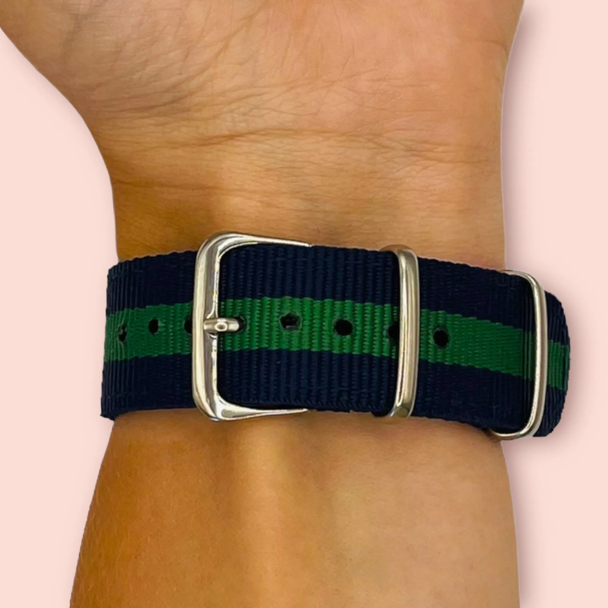 Nato Nylon Watch Straps Compatible with the Huawei Watch Fit