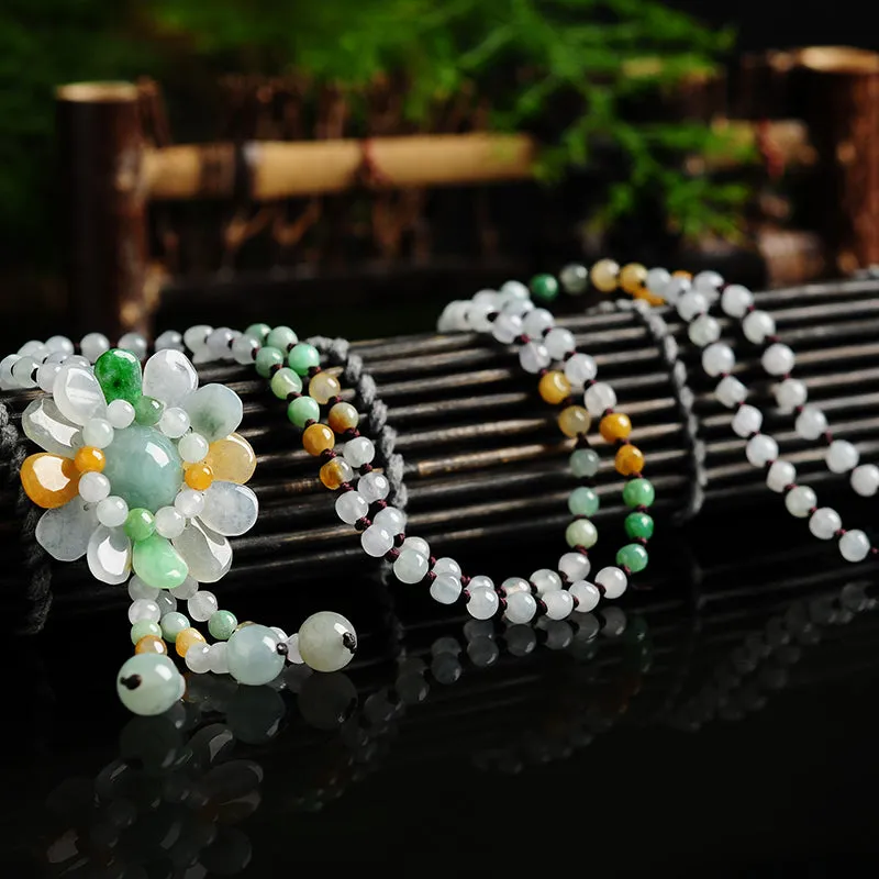Natural Jade Necklace Jadeite Necklace WN5