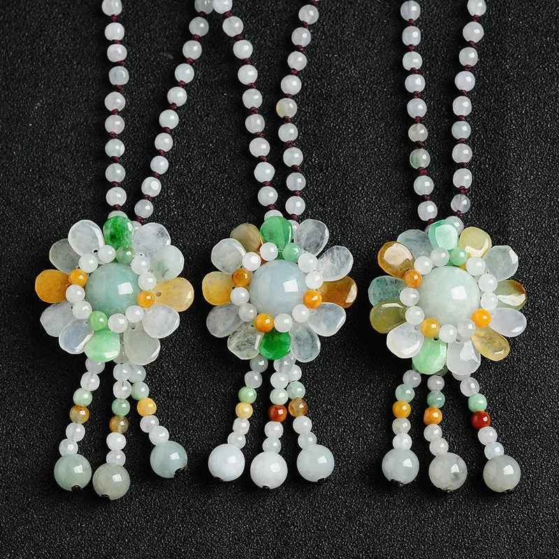 Natural Jade Necklace Jadeite Necklace WN5
