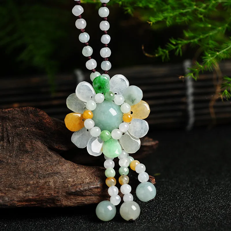 Natural Jade Necklace Jadeite Necklace WN5