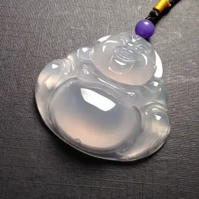 Natural Jade Pendant Jadeite Buddha Pendant PT441