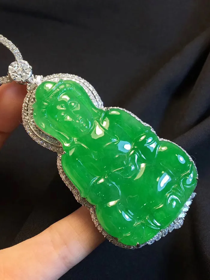 Natural Jade Pendant Jadeite Pendant NPT026