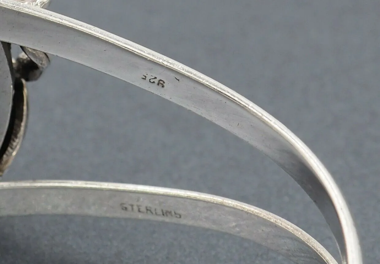 Navajo Turquoise 925 Sterling Silver Cuff Bangle