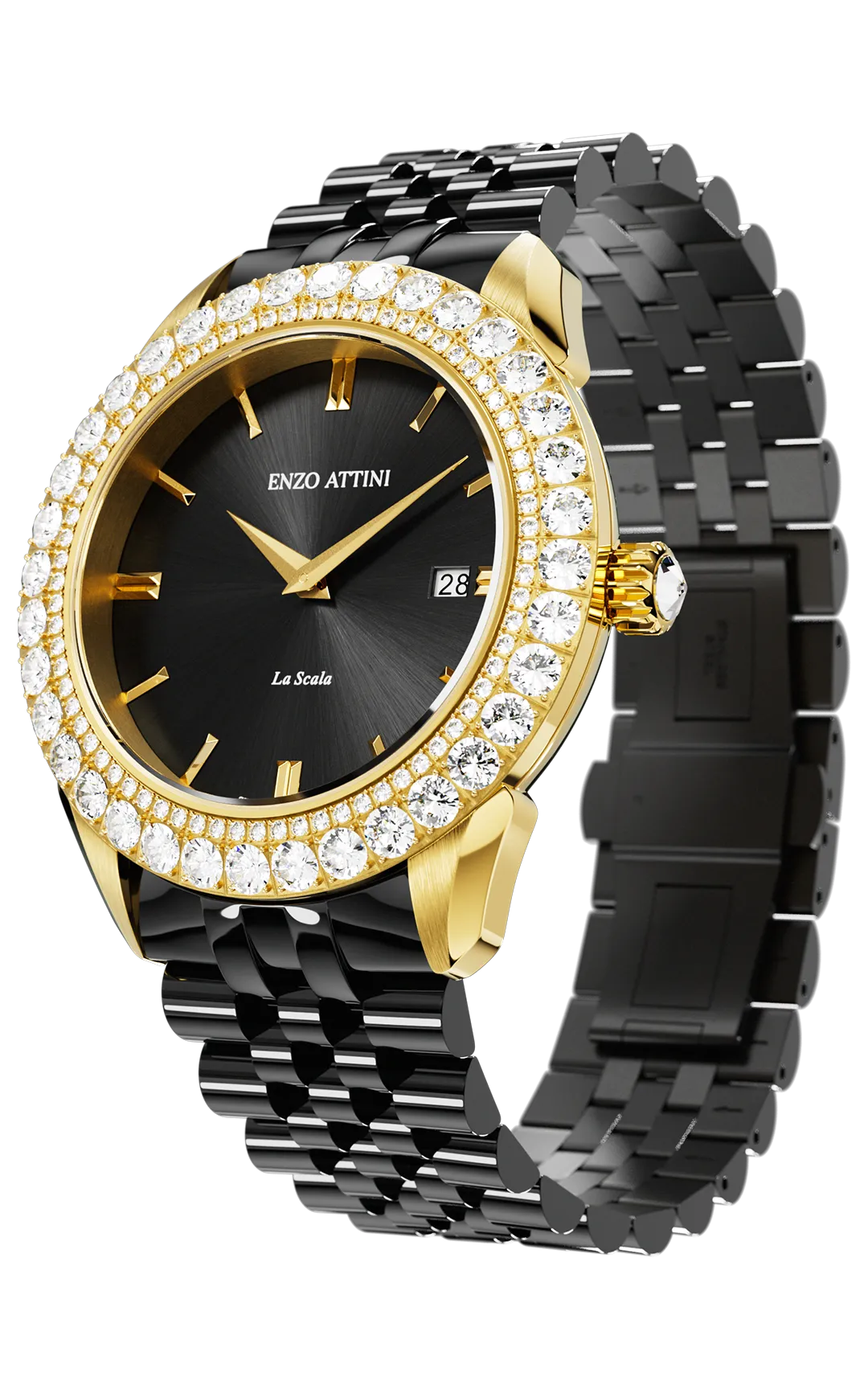 NEW La Scala - President Bracelet / Swiss Movement.