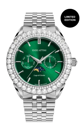 NEW Lago di Garda - President Bracelet / Swiss Movement.