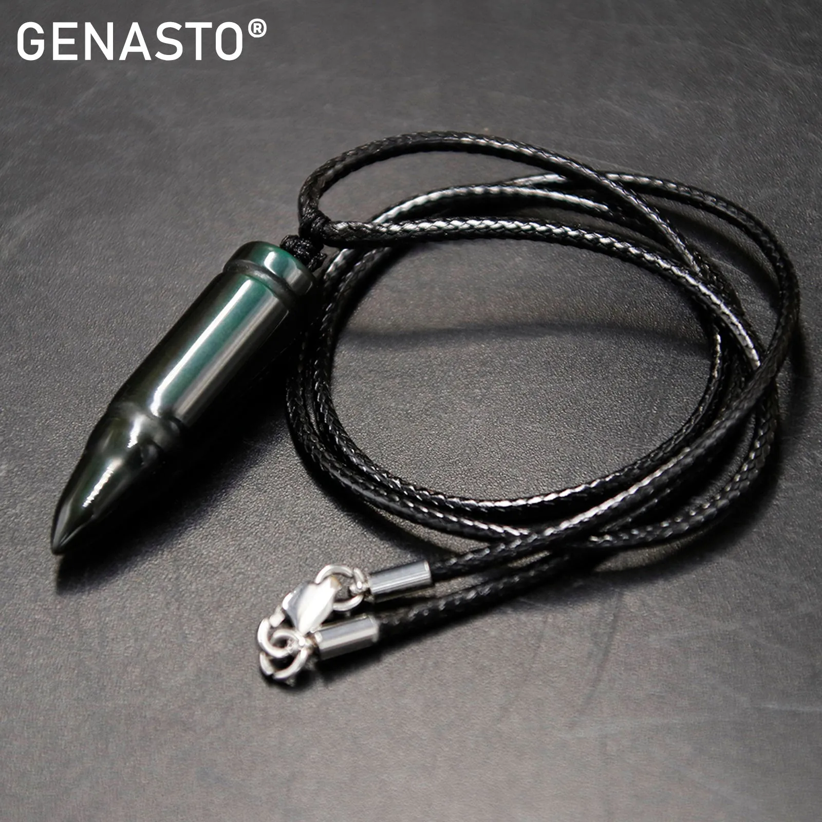 Obsidian Pendant, Bullet