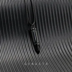 Obsidian Pendant, Bullet
