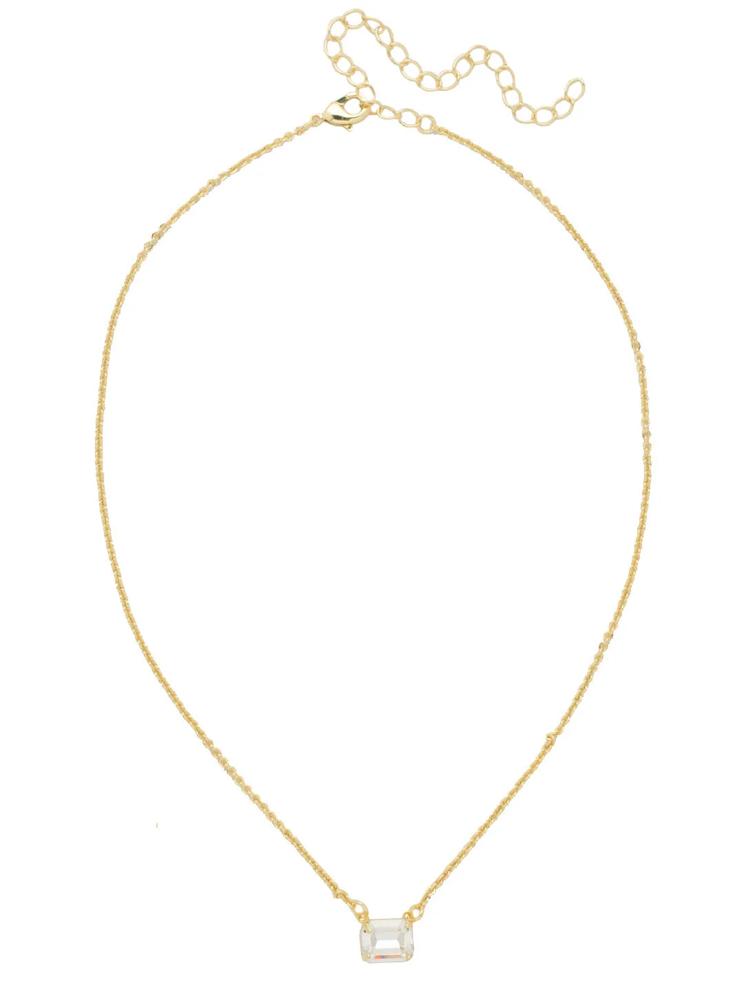 Octavia Single Pendant Necklace - NFM30BGCRY