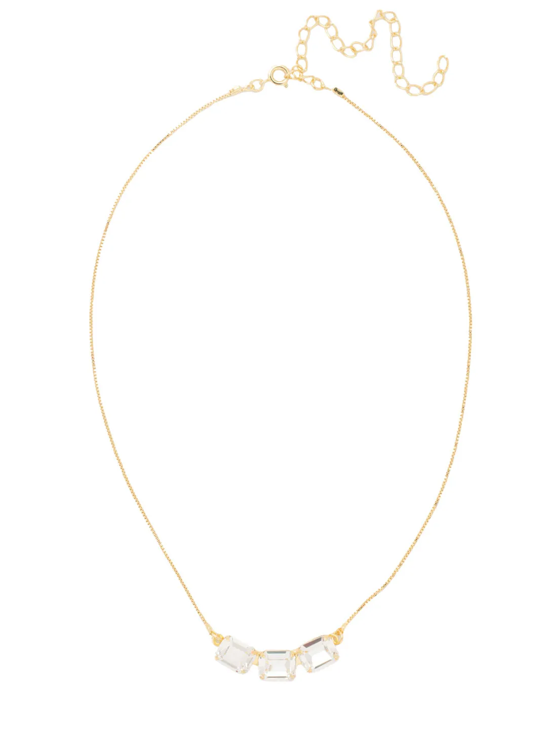 Octavia Triple Tennis Necklace - NFL15BGCRY