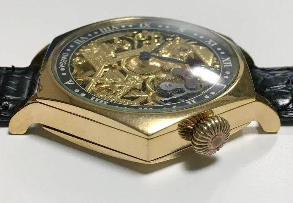 Omega Pocket Watch Movement Custom Watch Hexagon Case