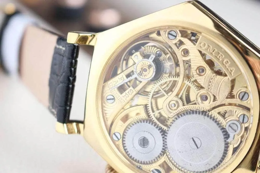 Omega Pocket Watch Movement Custom Watch Hexagon Case