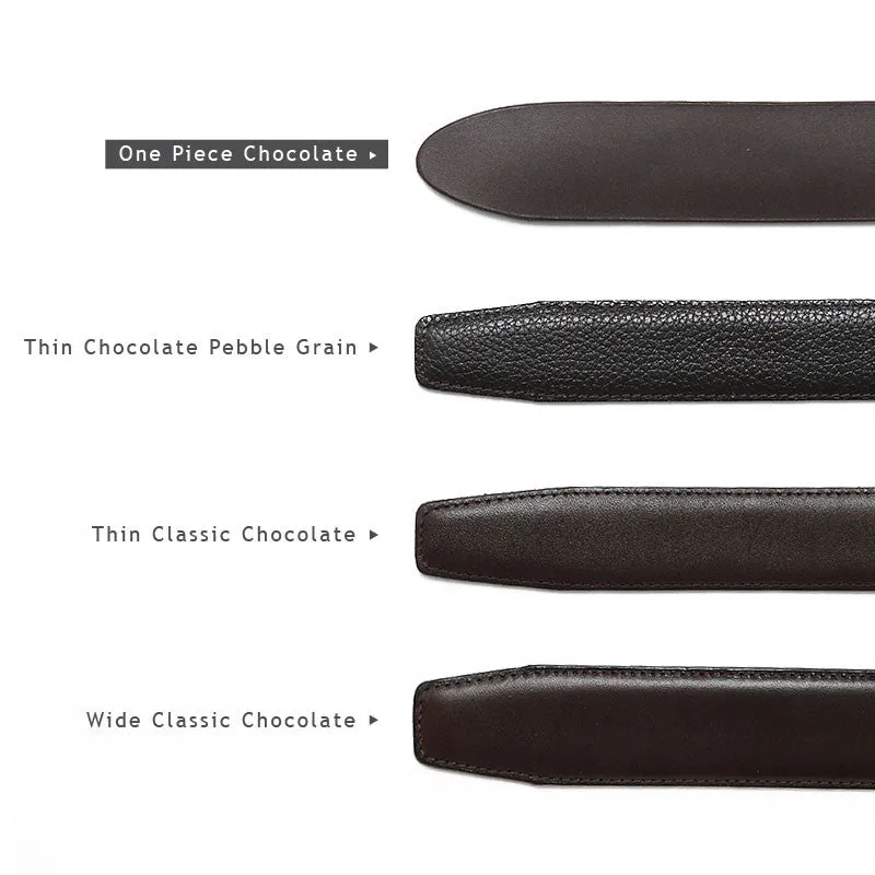 One Piece Chocolate Belt Strap