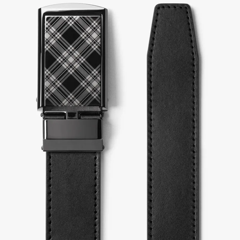 Onyx Black Full Grain Leather Belt