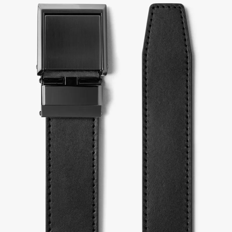 Onyx Black Full Grain Leather Belt