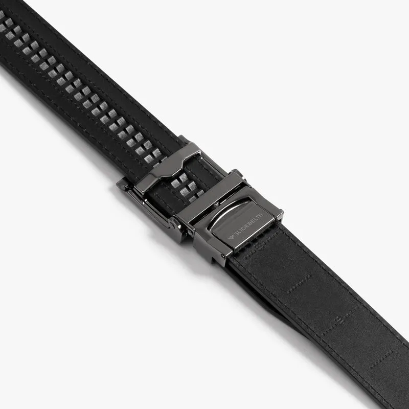 Onyx Black Full Grain Leather Belt