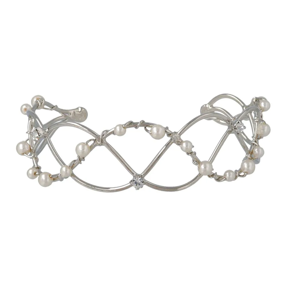 Openwork Wire Bangle