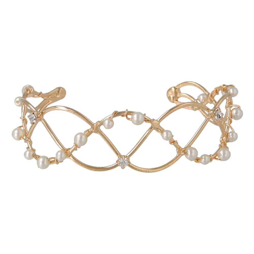 Openwork Wire Bangle