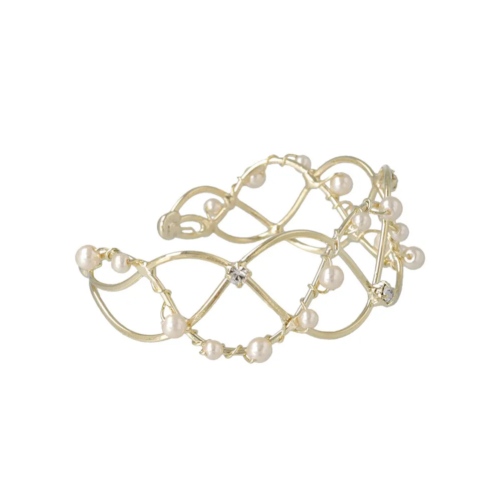 Openwork Wire Bangle