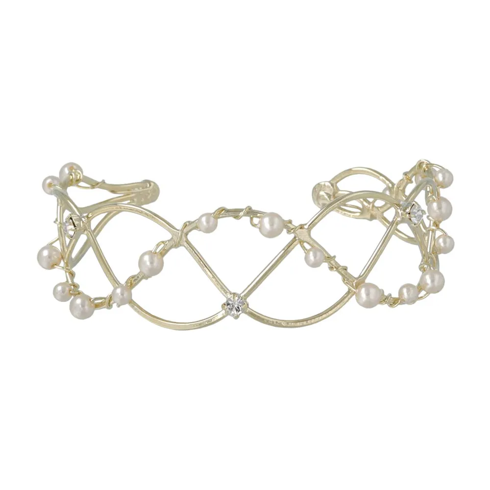 Openwork Wire Bangle