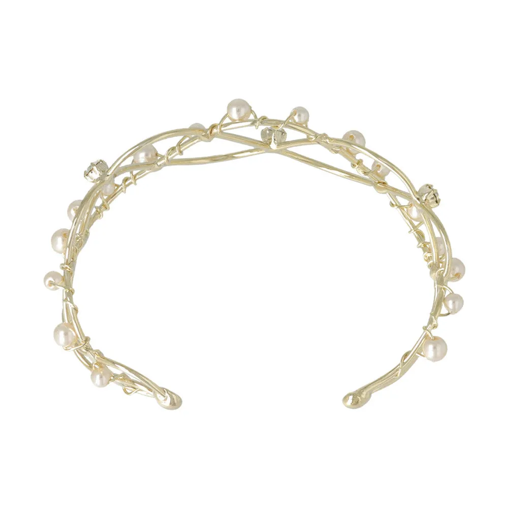 Openwork Wire Bangle