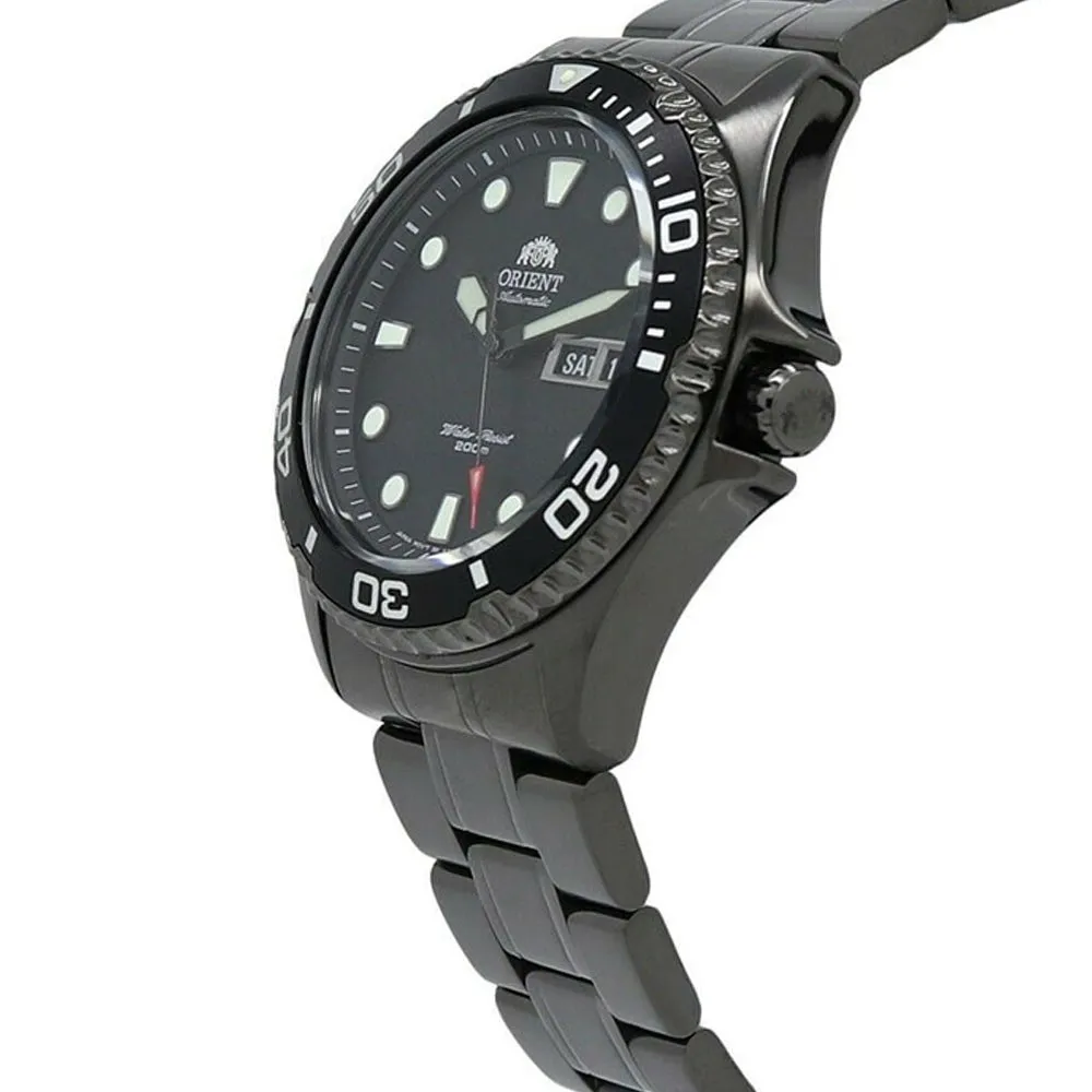 Orient Ray Raven II Black Pvd Dive Watch AA02003B