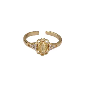 Our Lady Gold Ring
