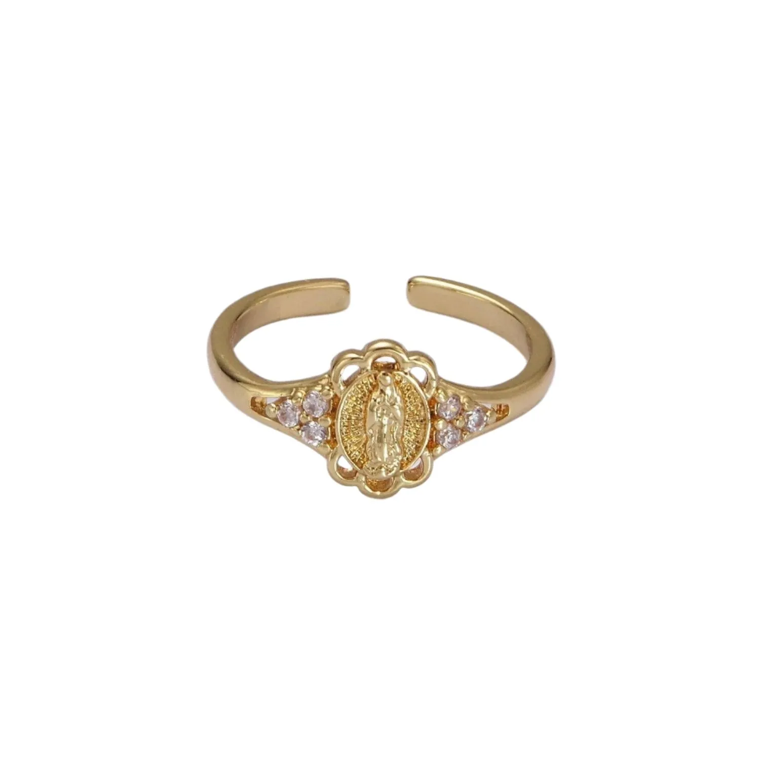 Our Lady Gold Ring
