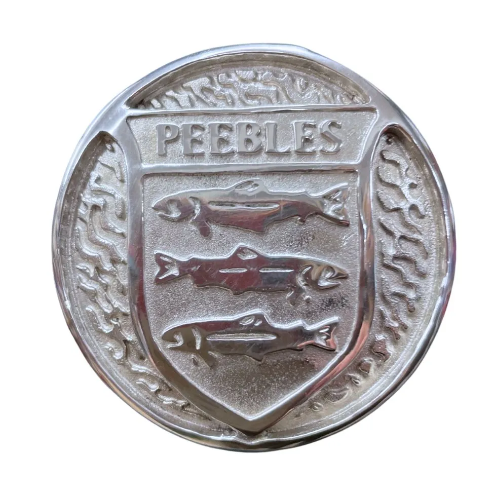 Peebles Pewter Brooch