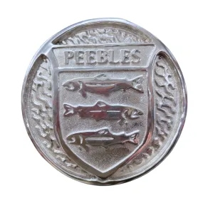 Peebles Pewter Brooch