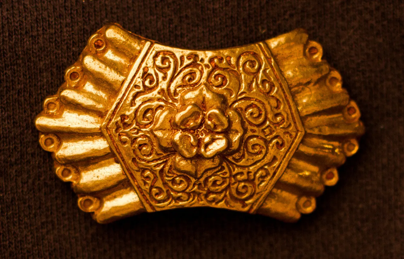 Persian Belt Mount with Shell Pattern - PZ02