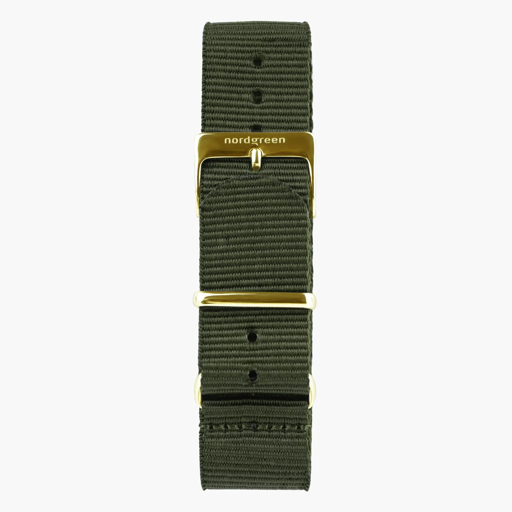 Philosopher | Black Dial - Olive Green Nylon