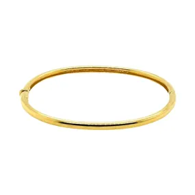 PLAIN GOLD BANGLE