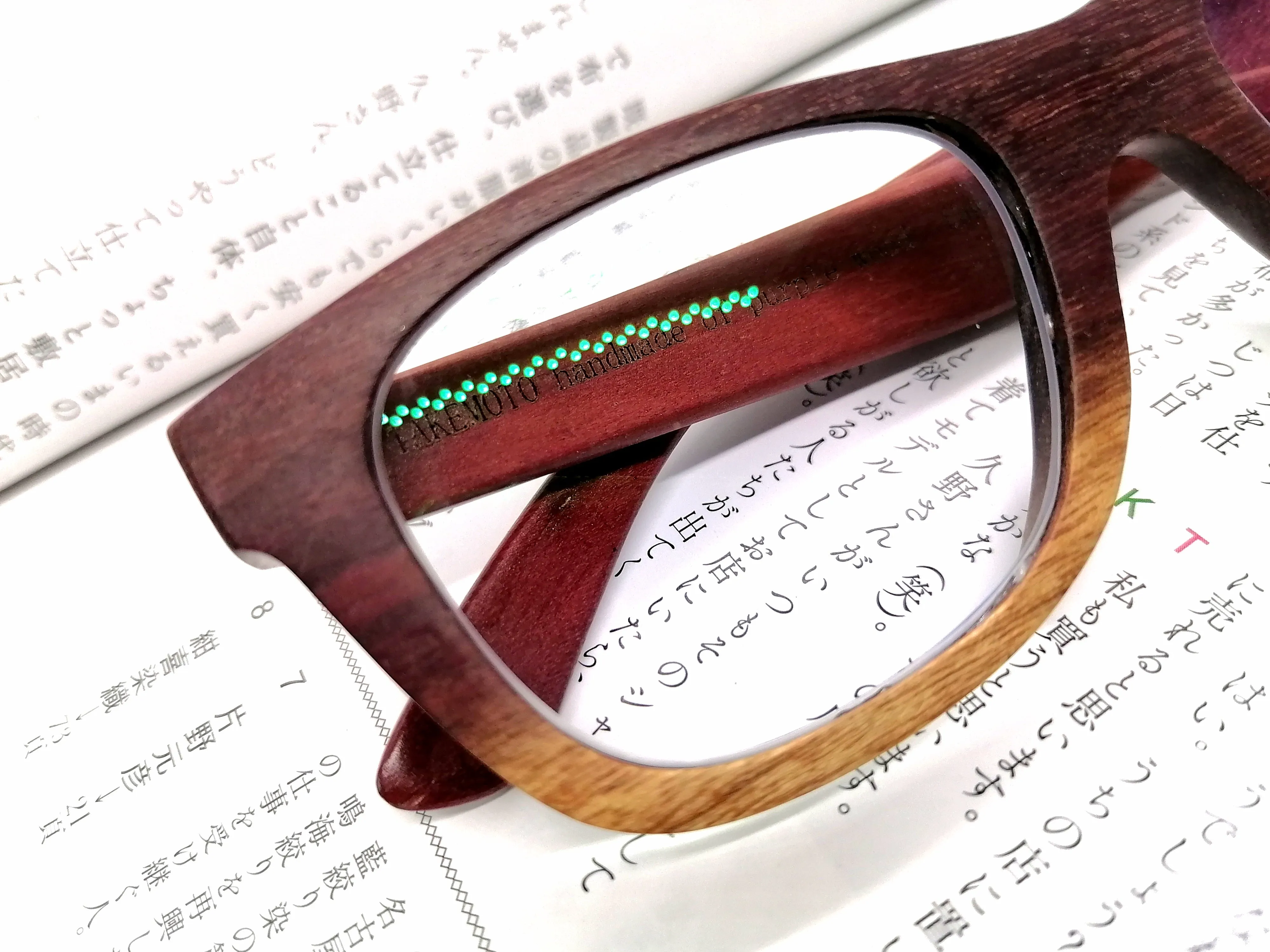 purple heart wood WALKER2012  two tone
