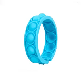 Push Pop Bubble Fidget Bracelet Turquoise