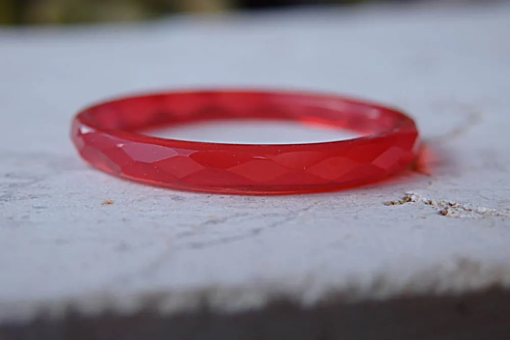 Red Stacking Ring