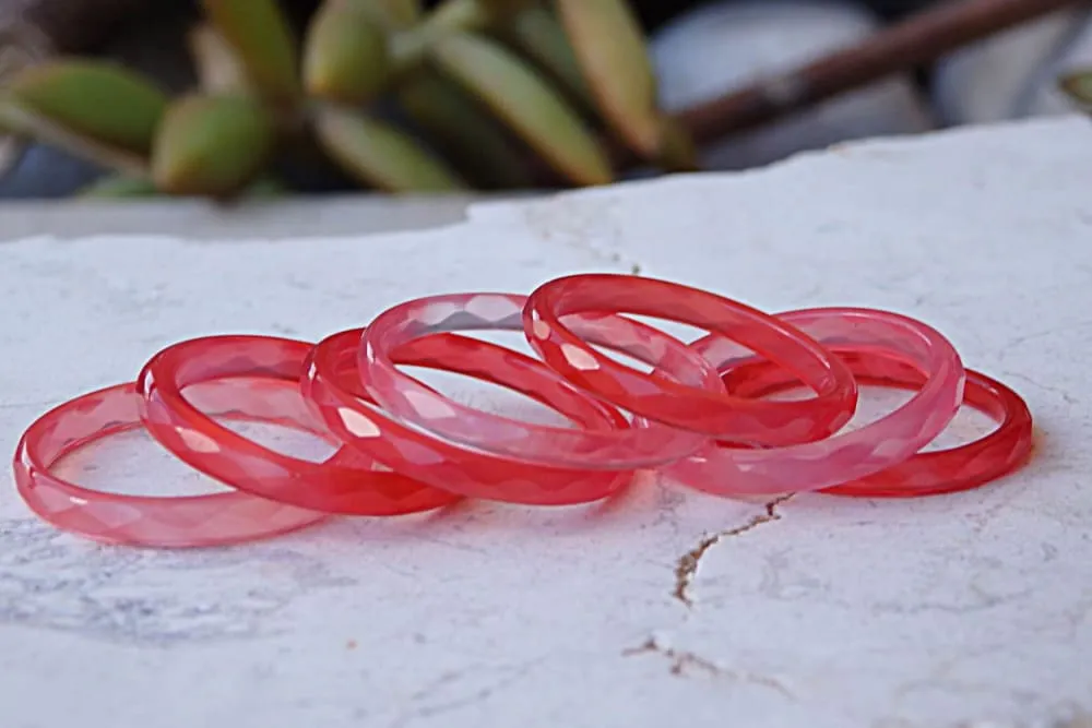 Red Stacking Ring
