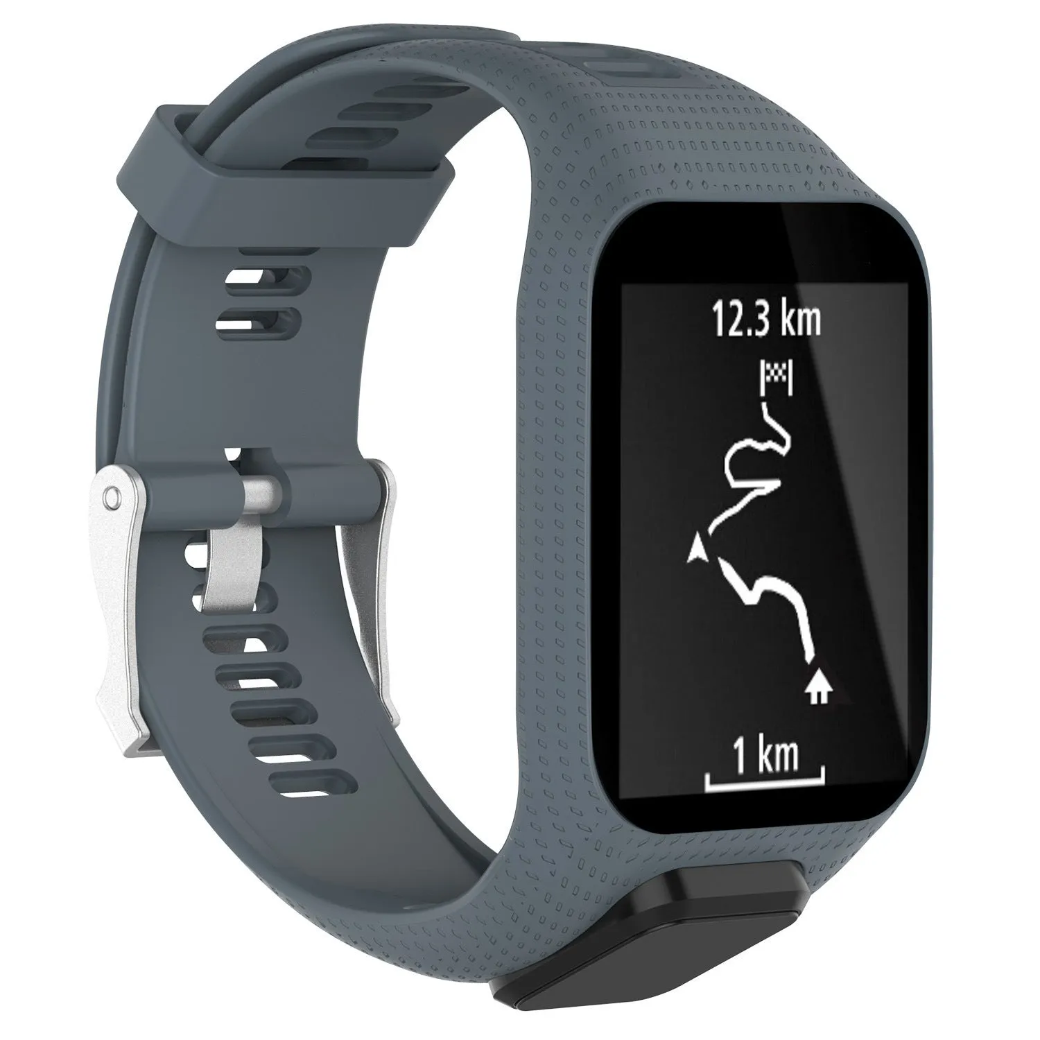 Replacement Band Silicone Strap for TomTom Adventurer / Runner 2 3 / Spark 3