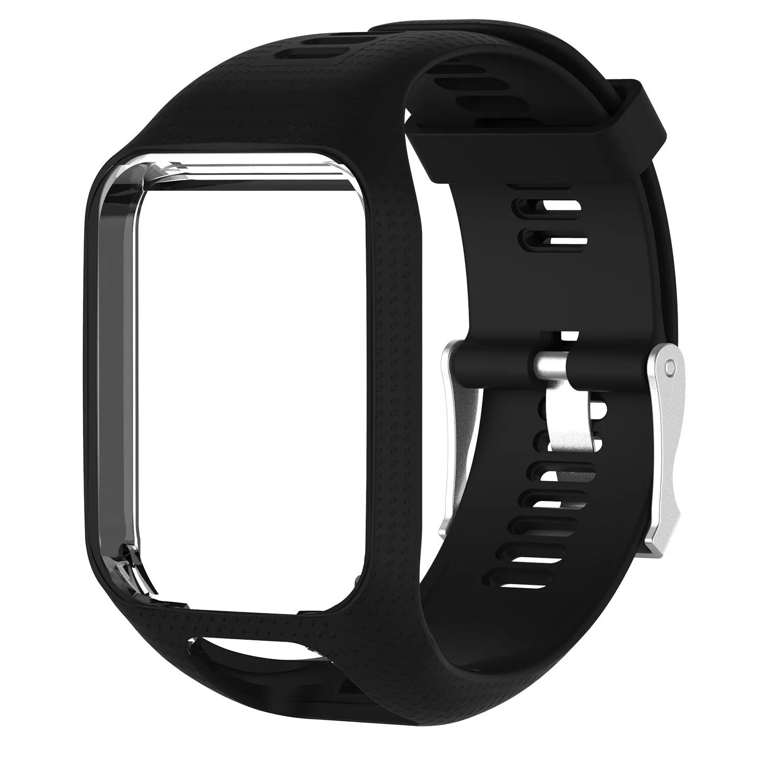 Replacement Band Silicone Strap for TomTom Adventurer / Runner 2 3 / Spark 3
