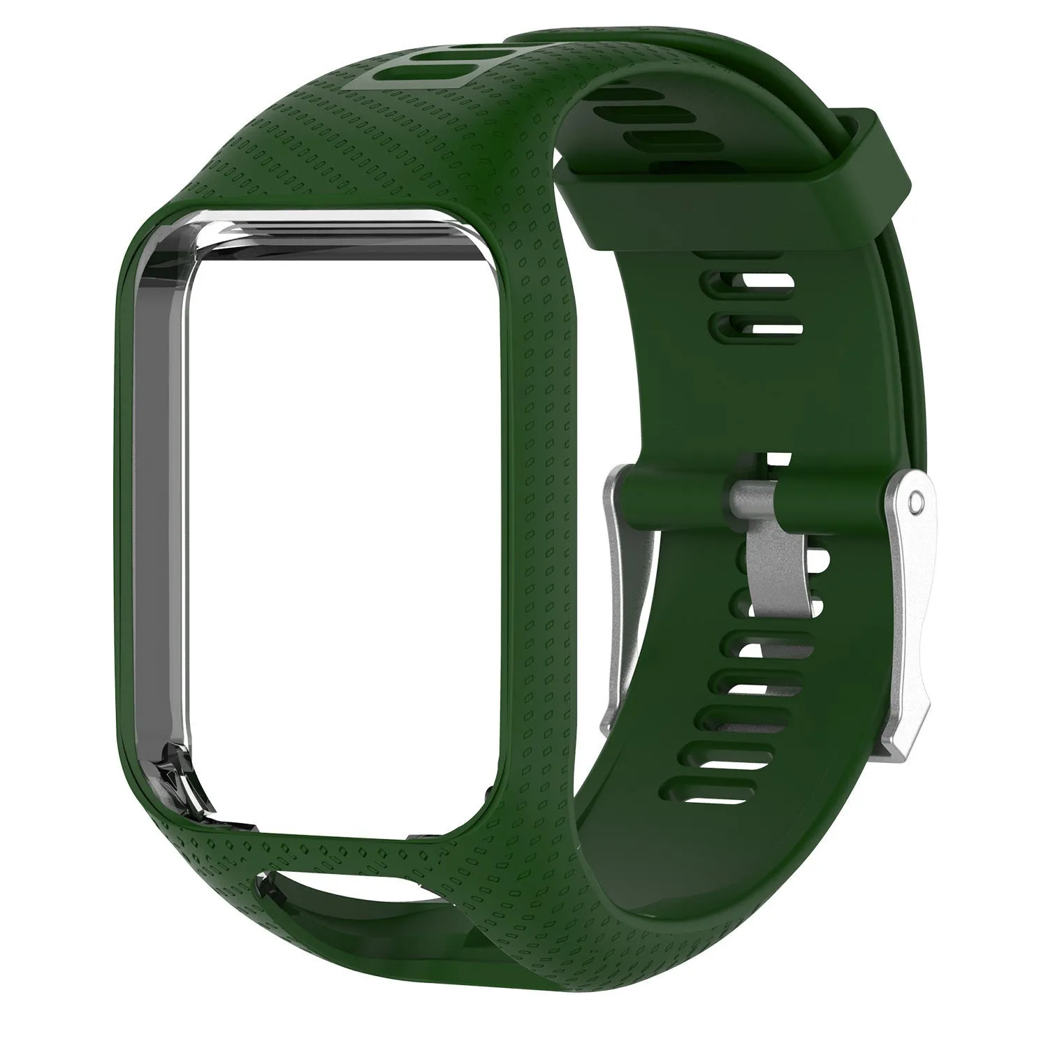 Replacement Band Silicone Strap for TomTom Adventurer / Runner 2 3 / Spark 3