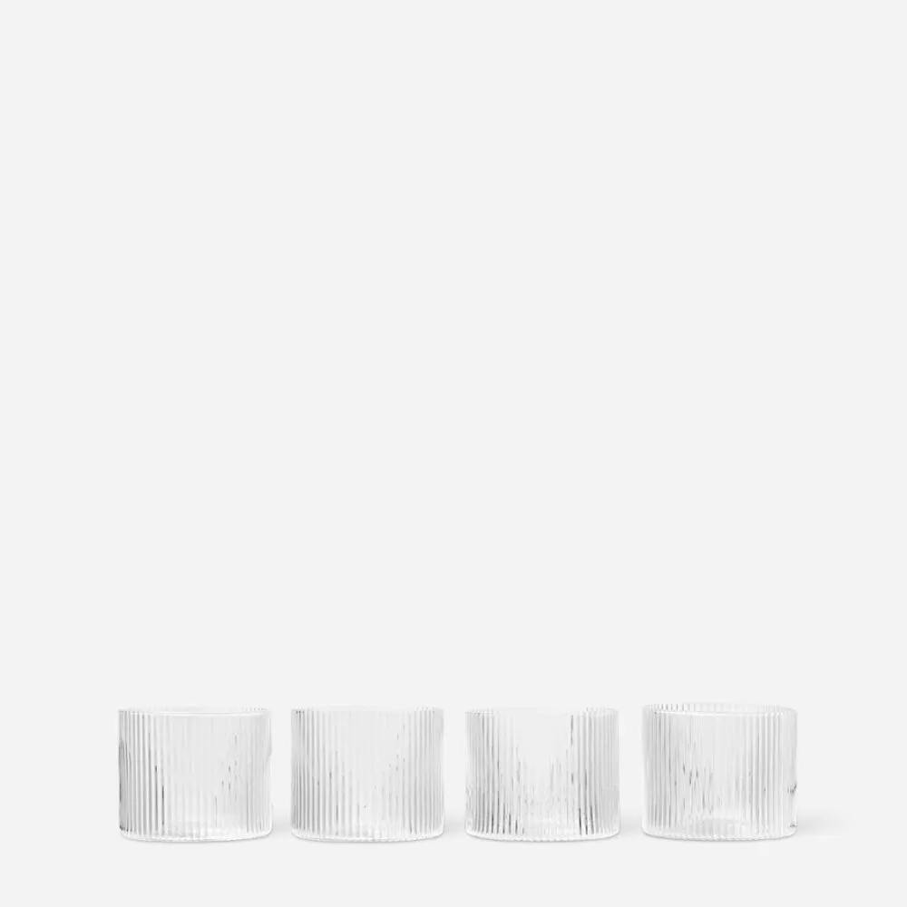 Ripple Low Glasses Set of 4