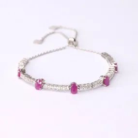 Ruby Adjustable Bracelet