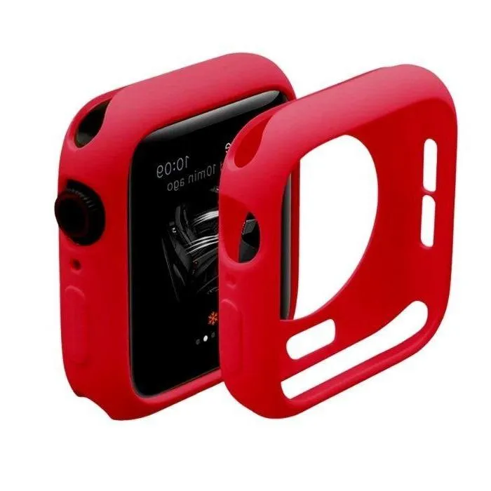 Silicone Case for Apple Watch Case - 40mm - Red