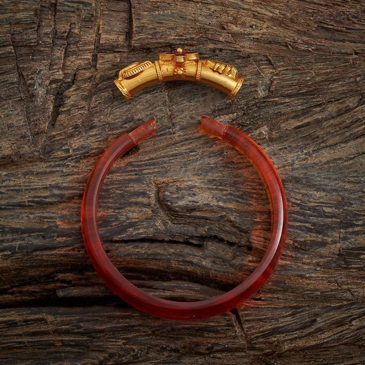 Silver Temple Bangle Pendant 170518