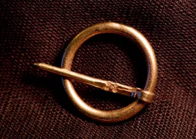 Simple Large Annular Brooch - W-70