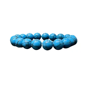 Simulated Turquoise Crystal Bracelet - Communication | Healing