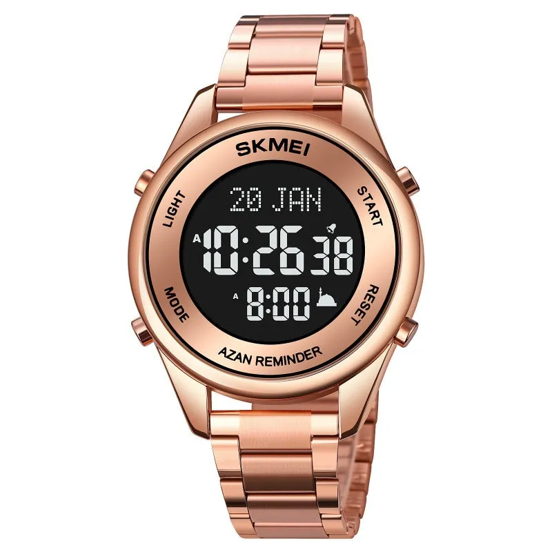 SKMEI 1861 Muslim Azan Watch w/ Namaz Compass