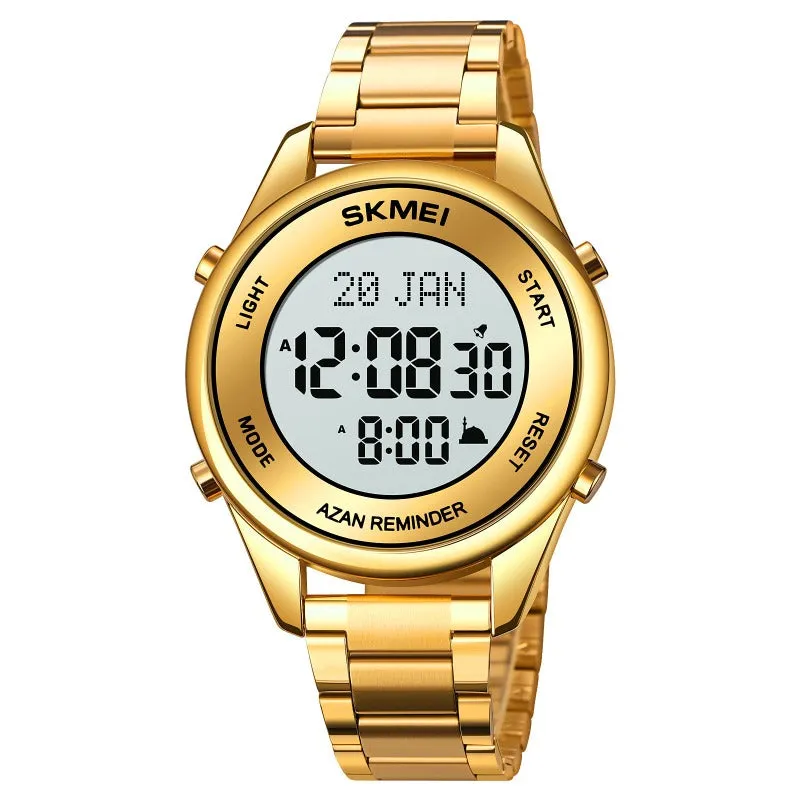 SKMEI 1861 Muslim Azan Watch w/ Namaz Compass
