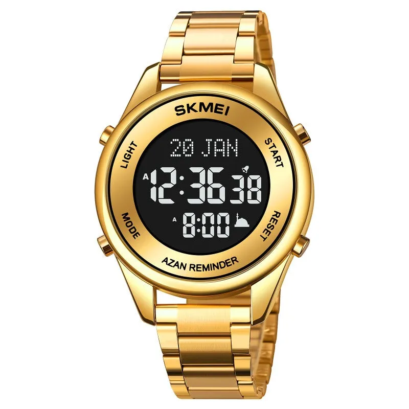 SKMEI 1861 Muslim Azan Watch w/ Namaz Compass