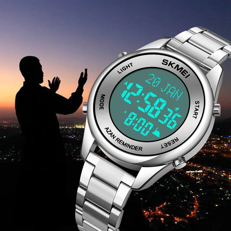 SKMEI 1861 Muslim Azan Watch w/ Namaz Compass